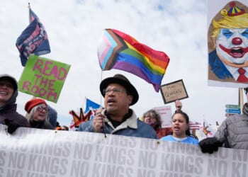 No Kings protests reportedly funded by socialist, communist groups