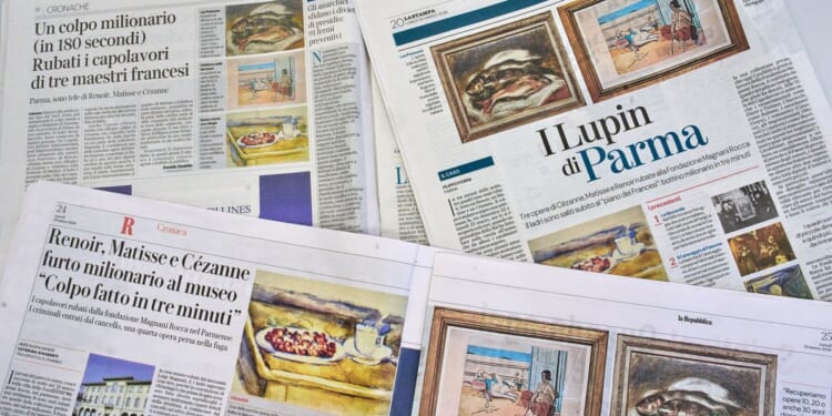 Thieves steal paintings by Renoir, Cezanne and Matisse from Italian private museum
