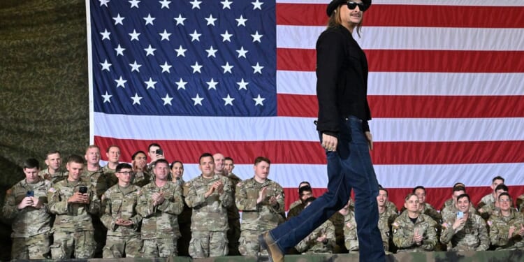 Army investigating after helicopters hovered alongside Kid Rock’s swimming pool as he saluted