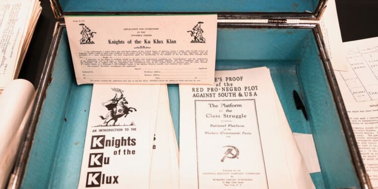 The Mississippi Department of Public Safety uncovers rare KKK artifacts in one of its offices