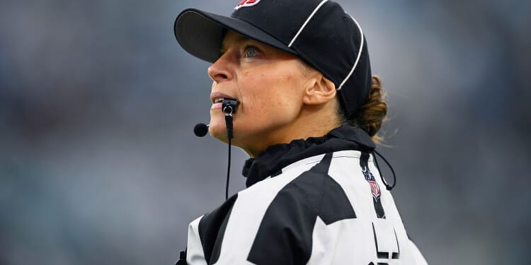 Pioneering female NFL official sues league over her treatment and firing