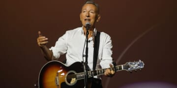 Bruce Springsteen, seen performing Oct. 22 in Hollywood, California, has angered fans with the ticket prices for his latest tour.
