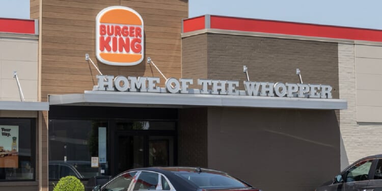 The exterior of a Burger King restaurant in is pictured in Muncie, Indiana, in June.