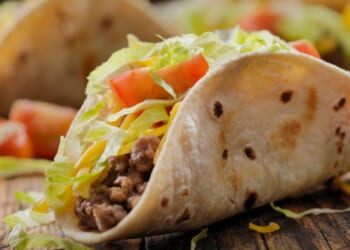 Soft tacos are seen in a file photo. A German tourist recently sued a New York City taqueria over spicy salsa.