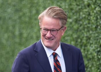 Joe Scarborough attends the U.S. Open Tennis Championship at the USTA Billie Jean King National Tennis Center on Sept. 4, 2025, in New York City.