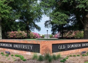 Old Dominion University pictured in Norfolk, Virginia on July 18, 2015.