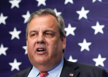 Former New Jersey Gov. Chris Christie speaks during a gathering on June 6, 2023, in Manchester, New Hampshire.