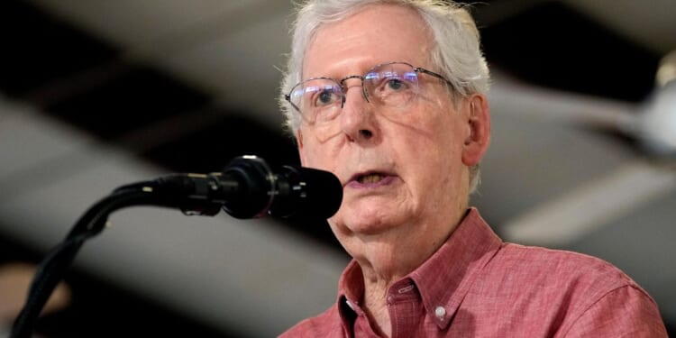 Sen. Mitch McConnell calls out antisemitism in Joe Kent’s resignation over the Iran war