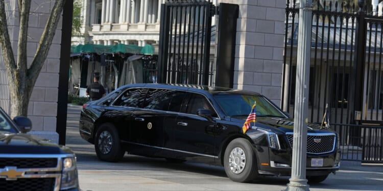 Trump arrives at Supreme Court for birthright citizenship argument — believed to be a first