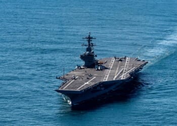 Third aircraft carrier heading to the Middle East while Trump hints war with Iran could end soon