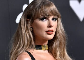 Lawsuit says Taylor Swift’s ‘Showgirl’ pose comes too close to the work of a real one