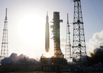 Artemis II astronauts bound for moon after rocketing away on NASA’s first lunar voyage in decades