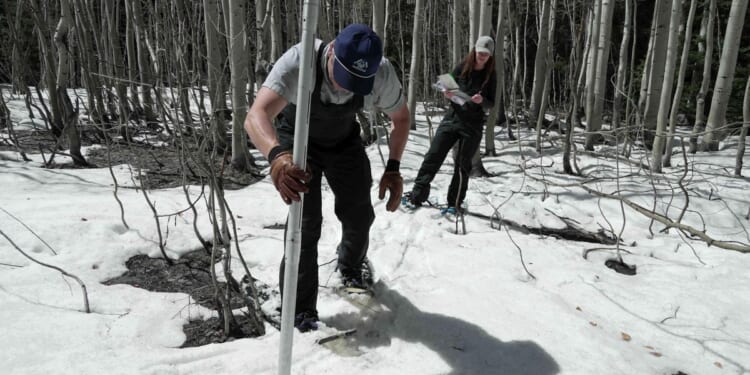 Record low Colorado mountain snow won’t bode well for water in the drought-stricken U.S. West