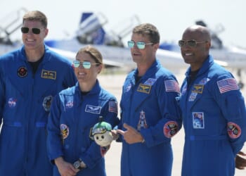 Artemis II astronauts bound for moon after rocketing away on NASA’s first lunar voyage in decades