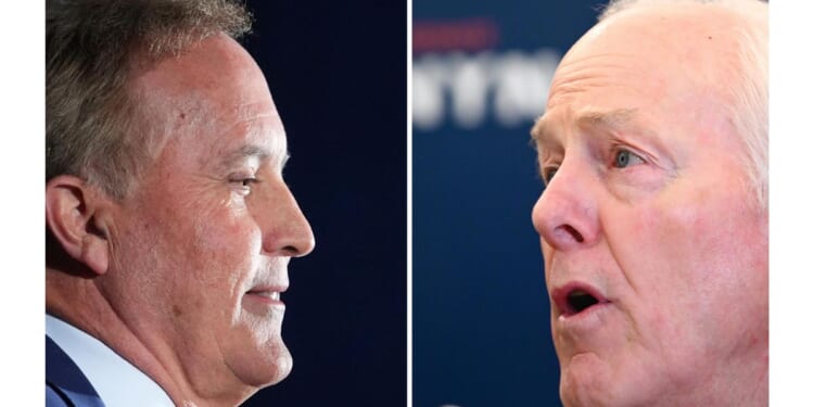 Trump’s silence hurts Cornyn’s electability case against Paxton in Texas Senate runoff