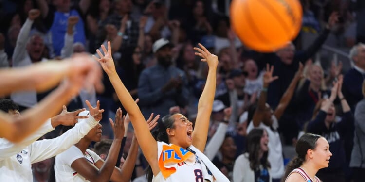 A New England furniture store will refund customers if both UConn teams make the NCAA title games