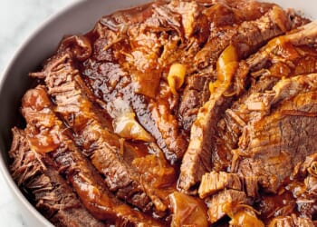 Instant Pot Jewish brisket adds sweet and savory flavor to Passover and many holidays
