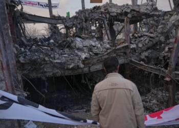 Airstrike on Iran hits building near Tehran after Trump’s threat over Strait closure