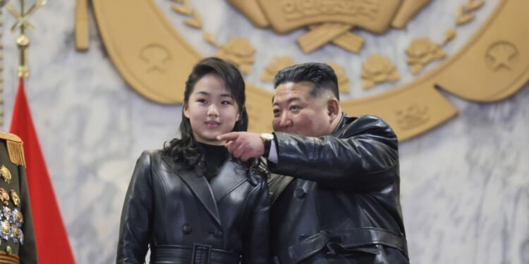 Seoul spy agency says it’s fair to view teen daughter of North Korean leader Kim as his heir