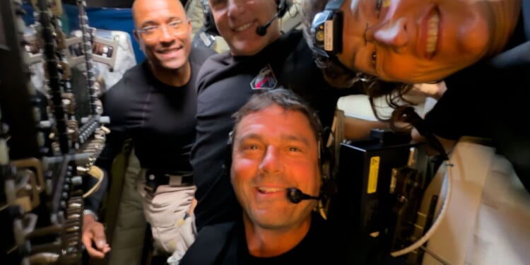 Artemis II astronauts speak with President Donald after moon flyby