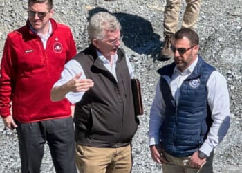 Mullin pledges progress on disaster relief during his first official trip as DHS secretary