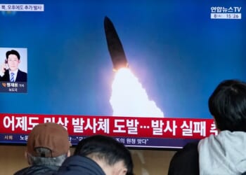 North Korea fires missiles toward sea after ridiculing South’s hopes for better ties