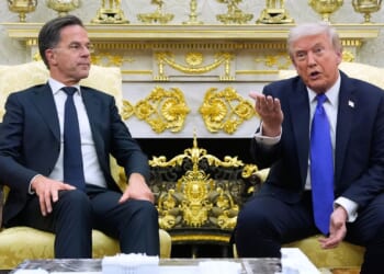 Trump is expected to meet NATO leader Rutte as he muses about pulling out of the military alliance
