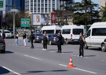 Turkey detains 9 over attack outside the Israeli Consulate in Istanbul