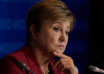 IMF chief warns that Iran war will slow global economic growth