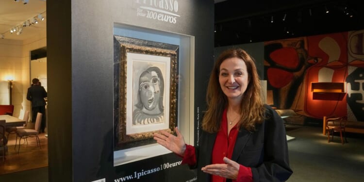 A raffle offers a Picasso for 100 euros to fund Alzheimer’s research