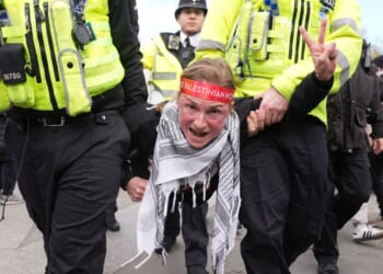 London police arrest more than 200 at protest backing banned group Palestine Action