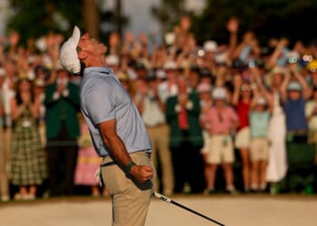 McIlroy joins Nicklaus, Faldo and Woods as back-to-back Masters champions