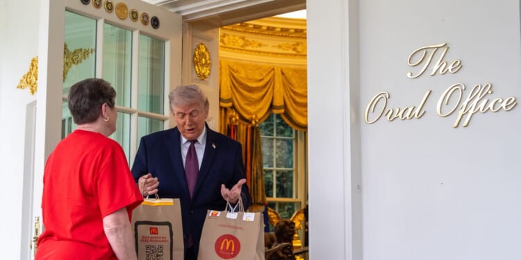 Trump orders lunch via DoorDash to promote his One Big Beautiful Bill