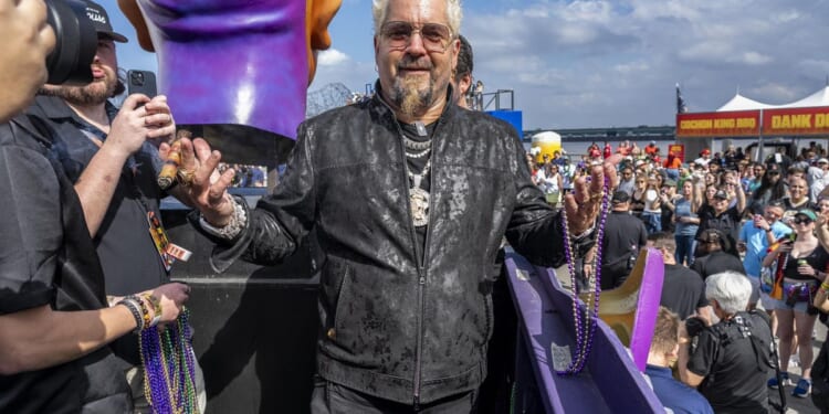 Guy Fieri draws backlash after greeting Andrew Tate at UFC 327