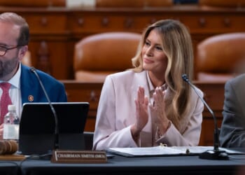 Melania Trump pushed for updating a foster care program during a rare visit to Capitol Hill