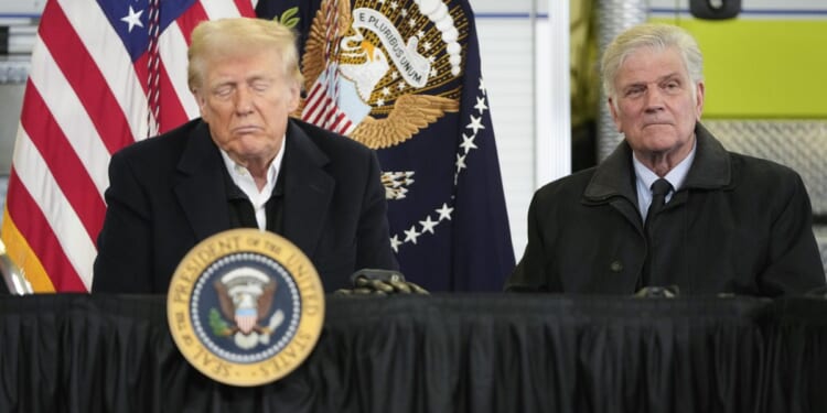 Franklin Graham defends Trump’s deleted Jesus image, calls backlash ‘a lot to do about nothing’