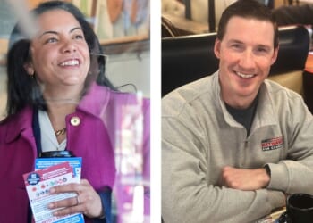 Democrat Analilia Mejia and Republican Joe Hathaway compete for suburban New Jersey House seat