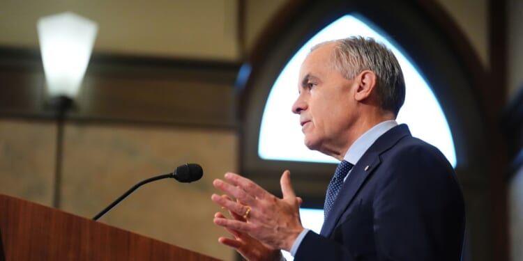 Canada’s prime minister says economic ties with U.S. are a weakness that must be corrected