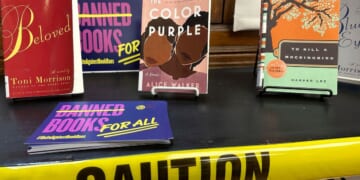 Book bans and attempted bans remain at record highs, with ‘Sold’ topping the list