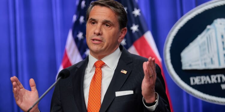 Acting U.S. Attorney General Todd Blanche speaks about the Justice Department's work on anti-fraud efforts and announced the creation of a National Fraud Enforcement Division.