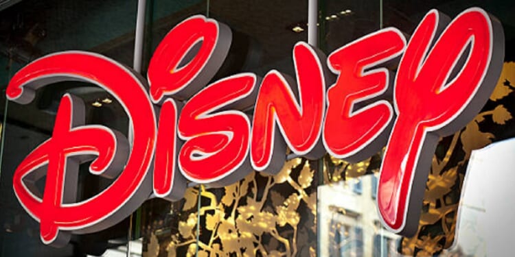 A Disney store sign.