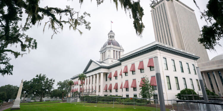 Florida state capitol in Tallahassee, Florida.