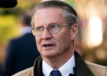 GOP Rep. Tim Burchett of Tennessee, seen in a March 25 photo, told Fox News host Will Cain that deporting family members of the late Iranian terrorist Qasem Soleimani "is a perfect example of what we need to be doing,"