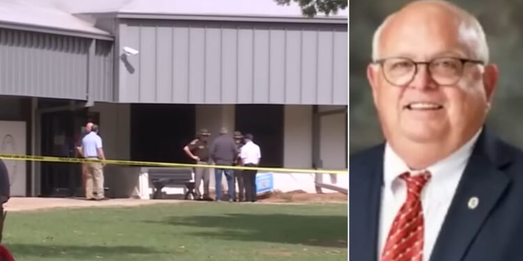 Authorities said Principal Kirk Moore "saved lives" when he confronted the shooter and wrestled over the handgun as the former student fired shots in Pauls Valley High School. Moore was wounded in the leg.