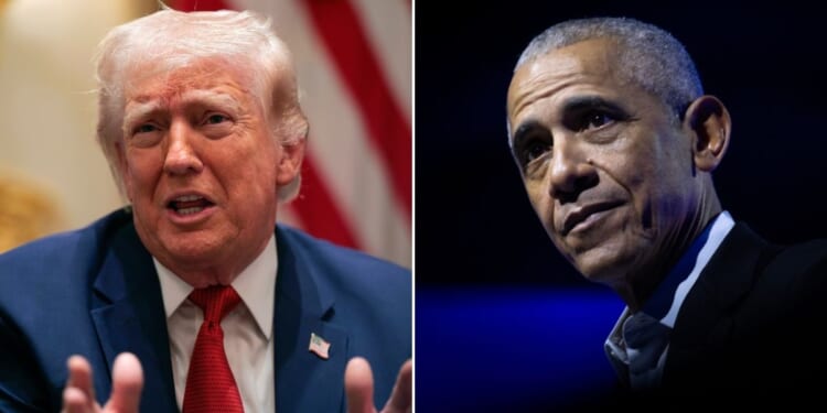 President Donald Trump explained how the Obama administration helped create the current conflict with the Iranian regime in a recent speech.