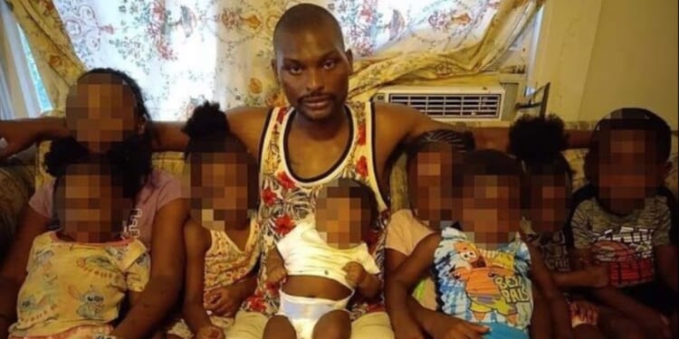 Police said seven of the eight children shot Sunday by Shamar Elkins were his own children.