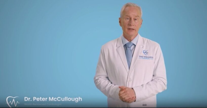 Dr. McCullough didn't go looking for a fight. He went looking for answers -- for his patients, for his family, and for you.