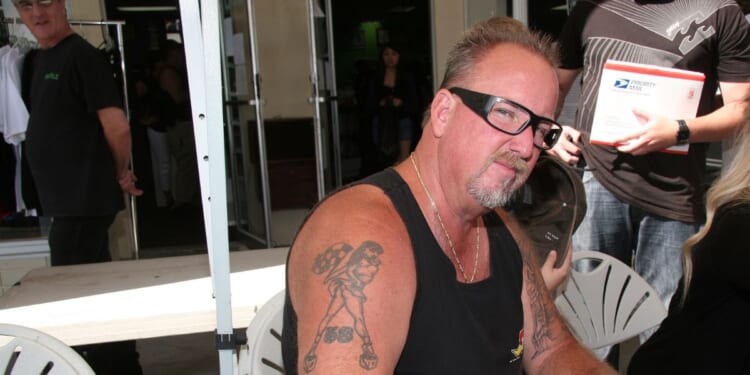 TV personality Darrell Sheets attends "Storage Wars" Stars Jarrod Schulz and Brandi Passante's store opening on Oct. 8, 2011, in Orange, California.