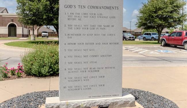 Surprise! En-Banc Appellate Court Restores 'Ten Commandments' Law in Texas – HotAir