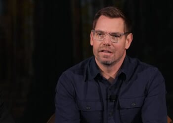 Eric Swalwell attends "Our Climate Future: A Forum with California's Next Governor" on Jan. 28, 2026, in Pasadena, California.